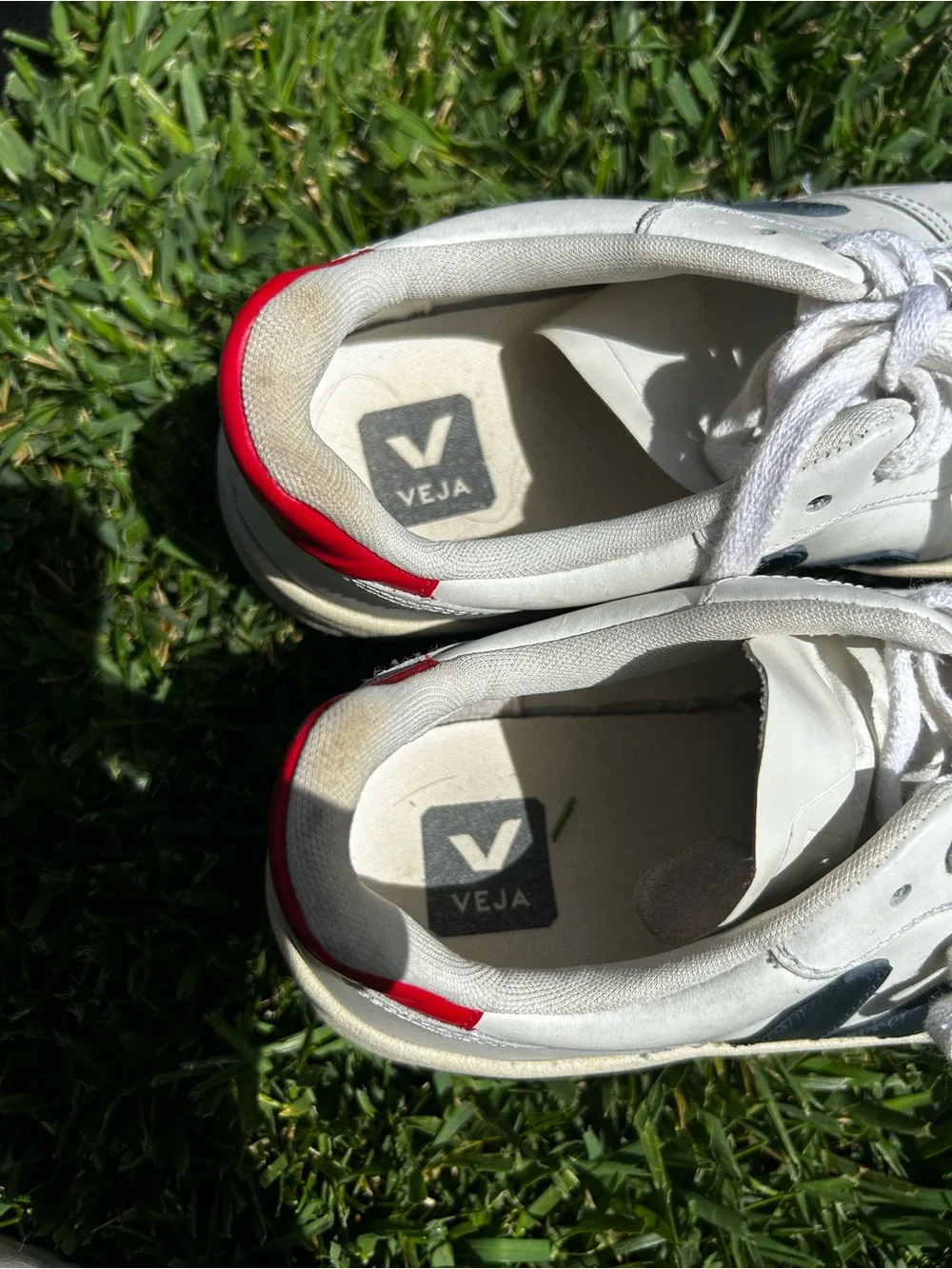 Veja‎ V-10 Low Top White Nautico Pekin Sneakers